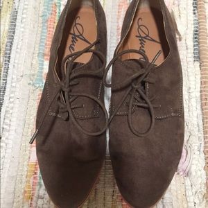 Brown Suede Women's Shoes